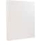 JAM Paper Bright White Linen 8.5" x 11" 80lb. Strathmore Cardstock